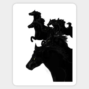 Horses Sticker